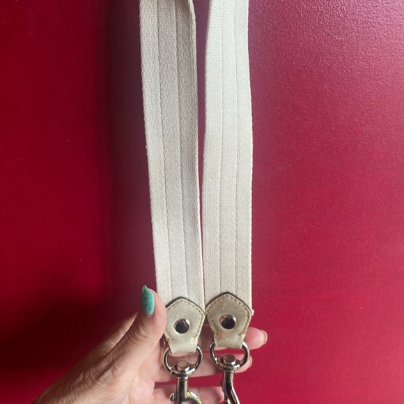 Gold🤩Coach Poppy Signature Gorgeous Gold leather/canvas Lurex Highlight Bag NWOT - Picture 12 of 17